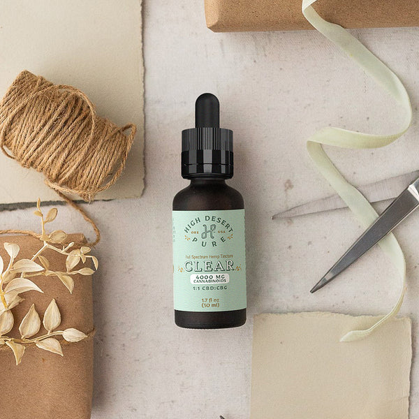 4000 mg CBG+CBD Clear Tincture – HDP CBD