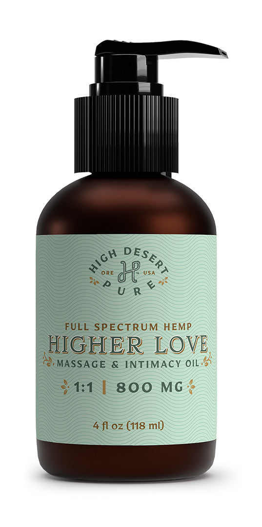 CBD Higher Love Massage & Intimacy Oil – HDP CBD