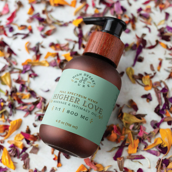 CBD Higher Love Massage & Intimacy Oil